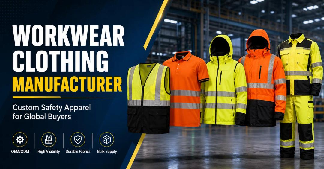 Workwear Clothing Manufacturer: How to Choose a Reliable Factory for Safety Apparel Orders