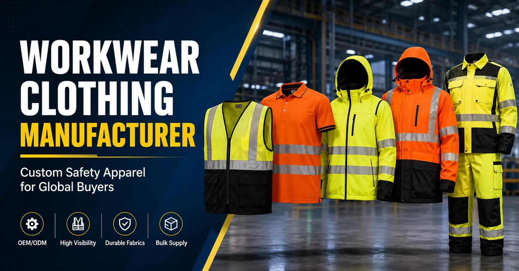 Workwear Clothing Manufacturer: How to Choose a Reliable Factory for Safety Apparel Orders