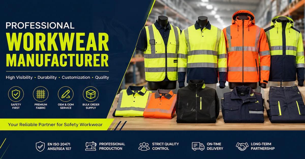Professional Workwear Manufacturer: How to Choose a Reliable Safety Apparel Partner