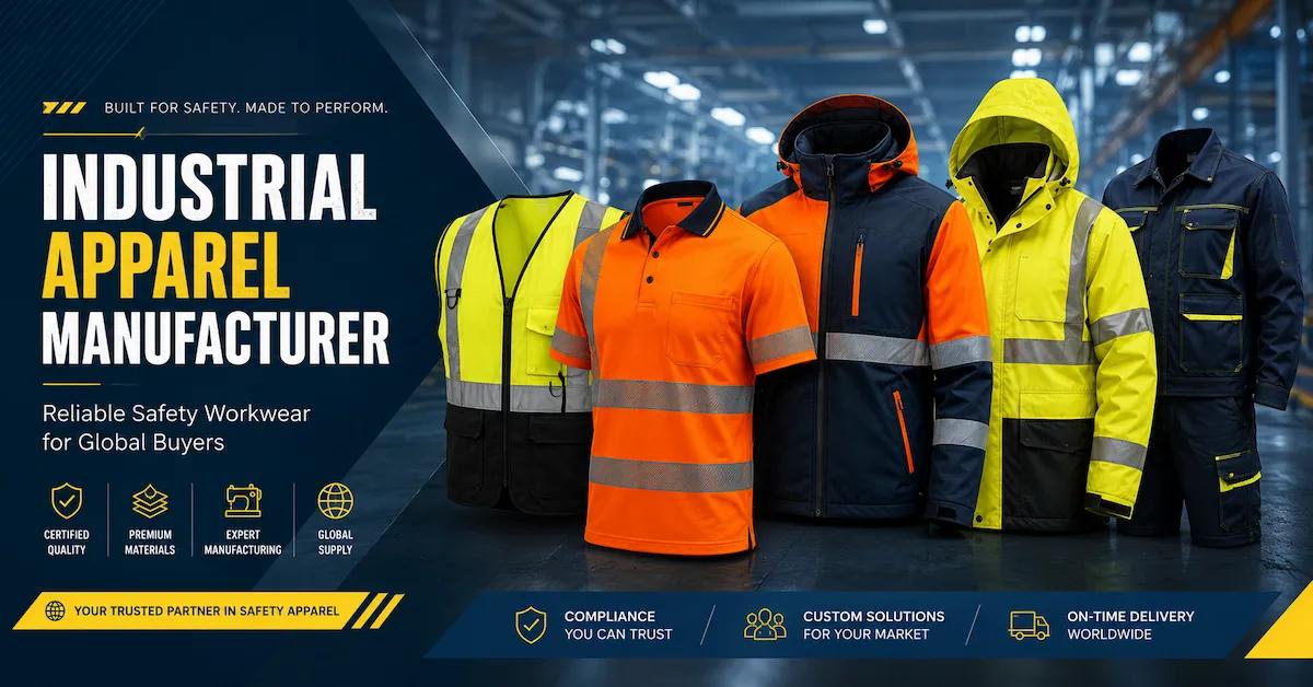 Industrial Apparel Manufacturer: How to Choose a Reliable Factory for Safety Workwear