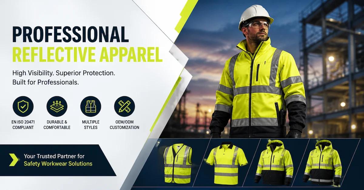 Professional Reflective Apparel: How to Choose High-Performance Safety Clothing for Industrial Use