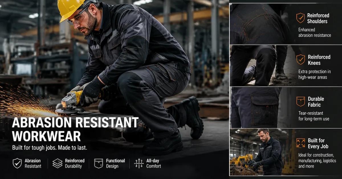 Abrasion Resistant Workwear: How to Choose Durable Clothing for Industrial Applications