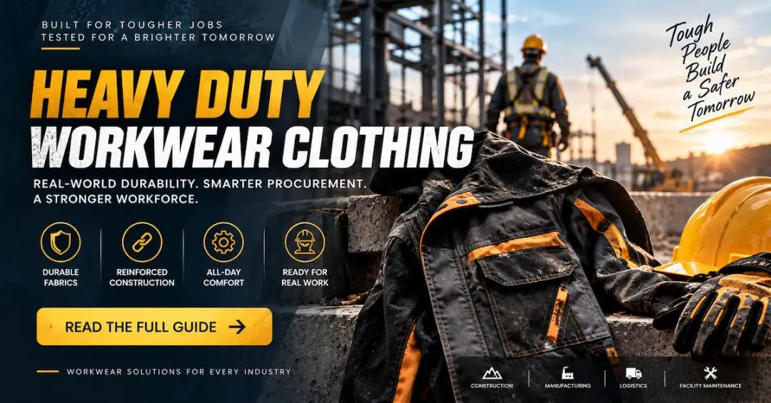 Heavy Duty Workwear Clothing: A Durability Test Plan for Industrial Uniform Buyers